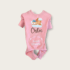 Custom Pink pet pajamas