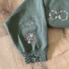 Embroidered Dog Mom Floral Sweatshirt - Image 2